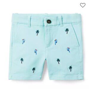 Janie and Jack - Embroided Short in Plume - 18-24m - Worn once!